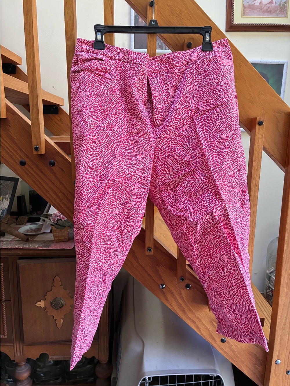 Women’s Coldwater Creek Capris red & white Size 16